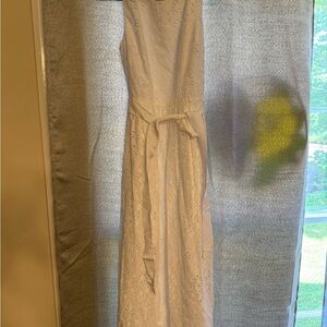 Vineyard Vines White Eyelet Sundress